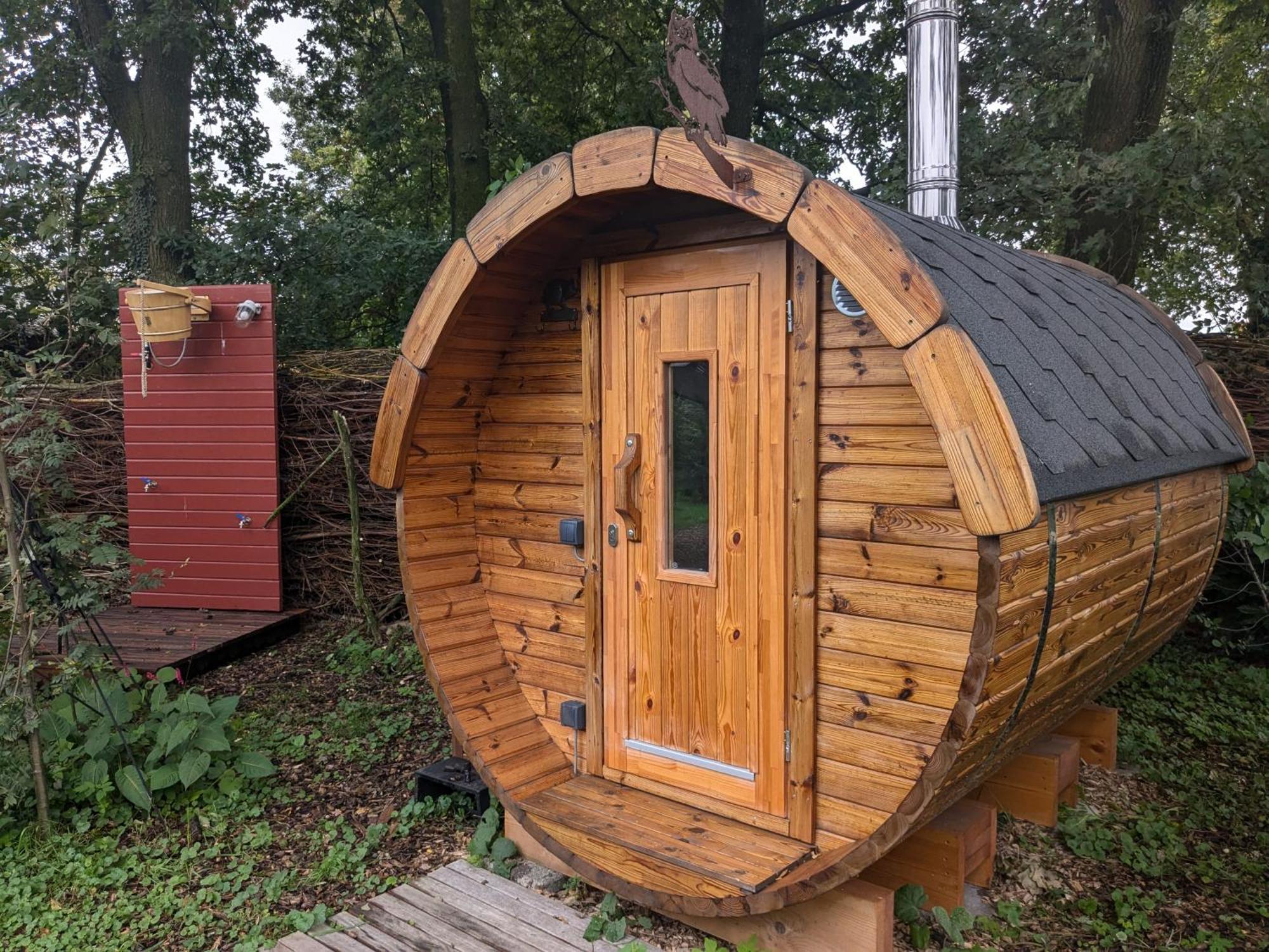 Chalet "Het Biggetje" Hottub - Sauna Volkel Exterior foto